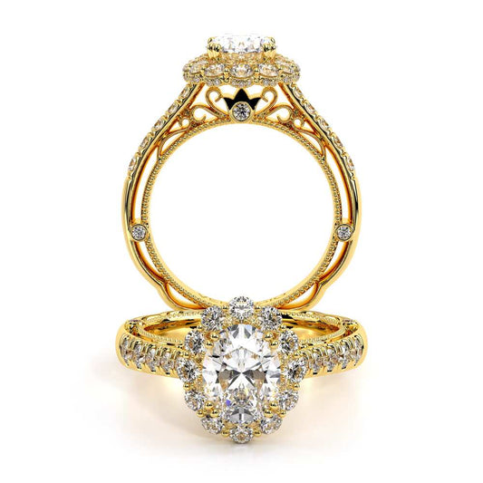 Verragio Halo Oval Engagement Ring