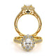 Verragio Halo Oval Engagement Ring