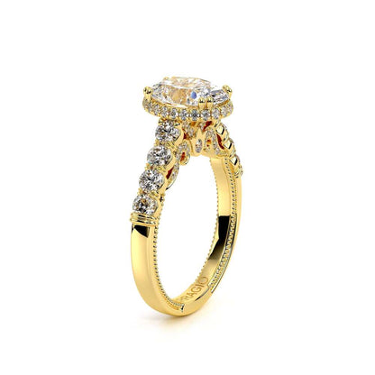 Verragio Pave Oval Engagement Ring