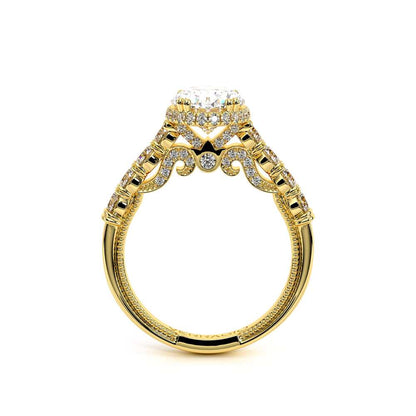 Verragio Pave Oval Engagement Ring