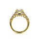 Verragio Pave Oval Engagement Ring