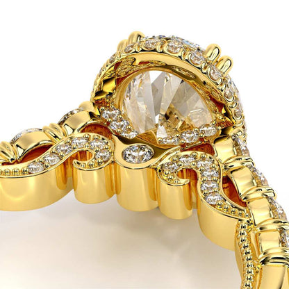 Verragio Pave Oval Engagement Ring
