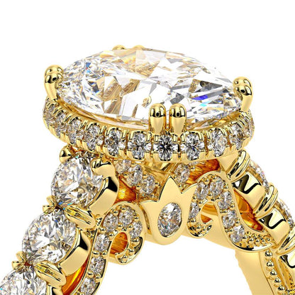 Verragio Pave Oval Engagement Ring
