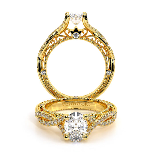 Verragio Vintage Oval Engagement Ring