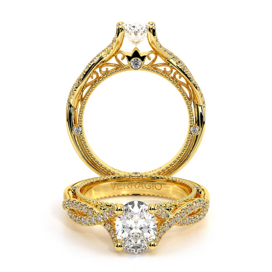 Verragio Vintage Oval Engagement Ring