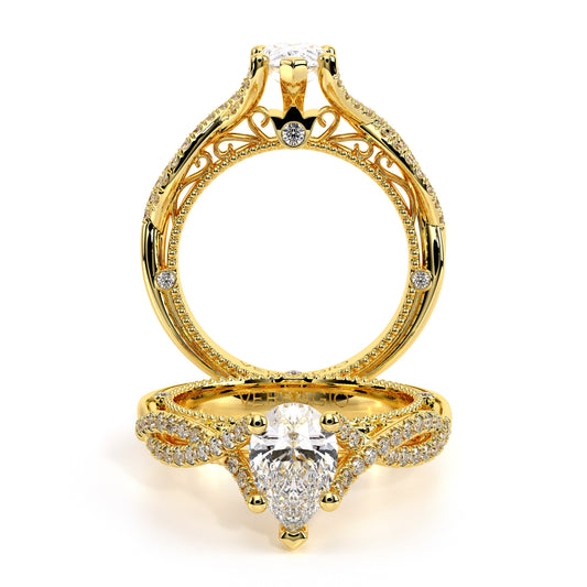 Verragio Vintage Pear Engagement Ring