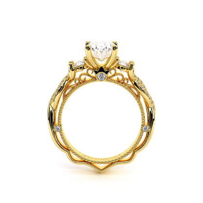 Verragio Three-Stone Oval Engagement Ring