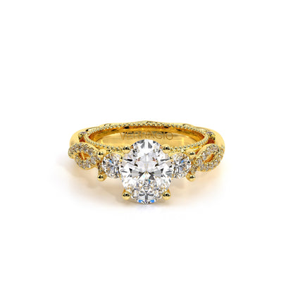 Verragio Three-Stone Oval Engagement Ring