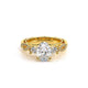 Verragio Three-Stone Oval Engagement Ring
