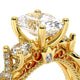 Verragio Three-Stone Oval Engagement Ring