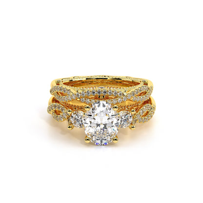 Verragio Three-Stone Oval Engagement Ring