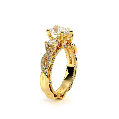 Verragio Three-Stone Pear Engagement Ring