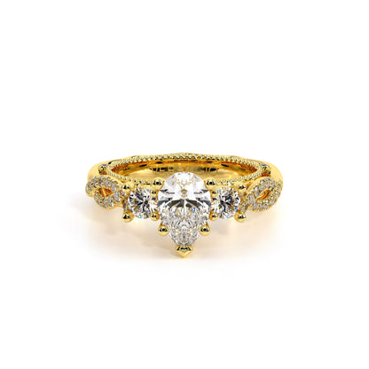 Verragio Three-Stone Pear Engagement Ring
