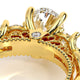 Verragio Three-Stone Pear Engagement Ring