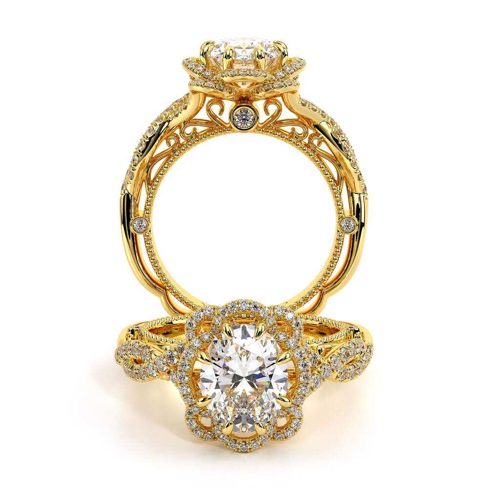 Verragio Halo Oval Engagement Ring