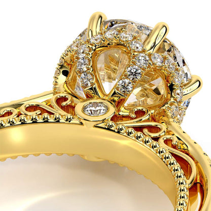 Verragio Pave Round Engagement Ring