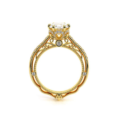 Verragio Pave Oval Engagement Ring