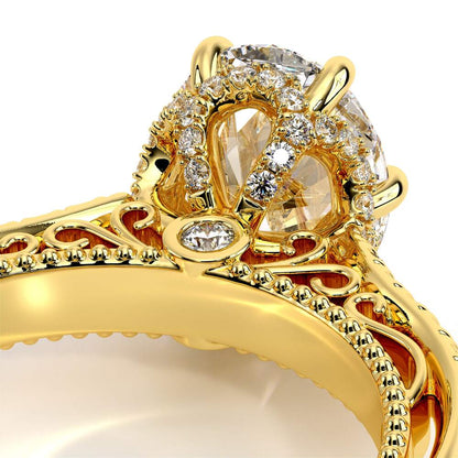 Verragio Pave Oval Engagement Ring