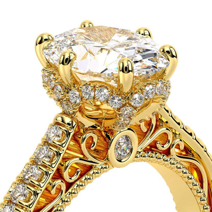 Verragio Pave Oval Engagement Ring