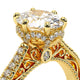 Verragio Pave Oval Engagement Ring