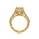 Verragio Halo Princess Engagement Ring