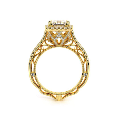 Verragio Halo Princess Engagement Ring