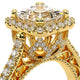Verragio Halo Princess Engagement Ring