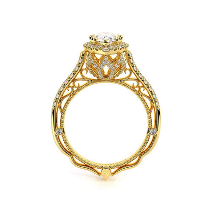 Verragio Halo Pear Engagement Ring