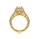 Verragio Halo Pear Engagement Ring