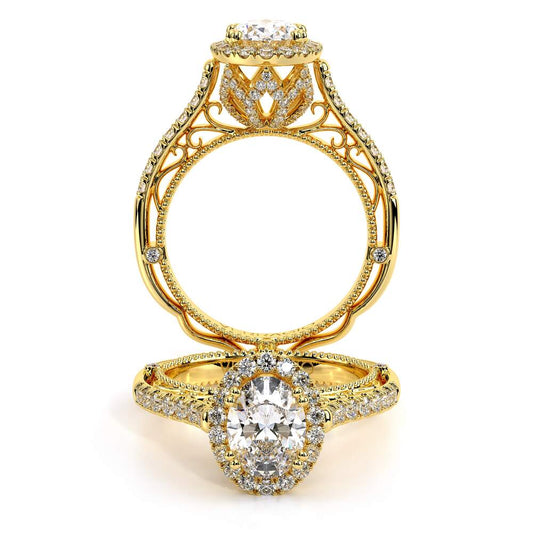 Verragio Halo Oval Engagement Ring