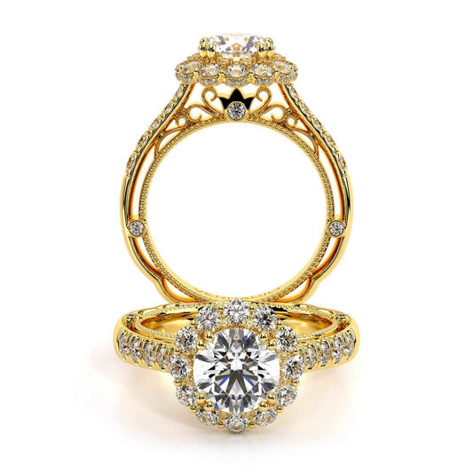 Verragio Halo Round Engagement Ring