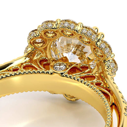 Verragio Halo Round Engagement Ring