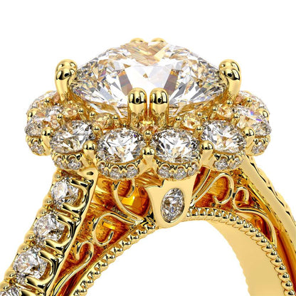 Verragio Halo Round Engagement Ring