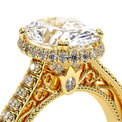 Verragio Halo Oval Engagement Ring