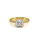Verragio Halo Princess Engagement Ring