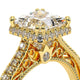 Verragio Halo Princess Engagement Ring
