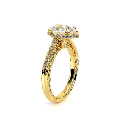 Verragio Halo Pear Engagement Ring