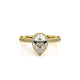 Verragio Halo Pear Engagement Ring