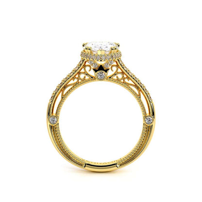 Verragio Halo Pear Engagement Ring