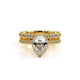 Verragio Halo Pear Engagement Ring