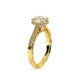 Verragio Halo Round Engagement Ring