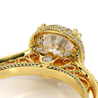 Verragio Halo Round Engagement Ring