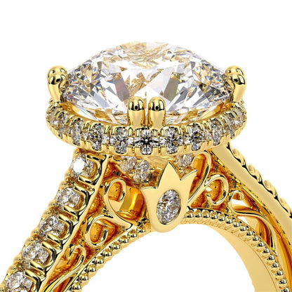 Verragio Halo Round Engagement Ring