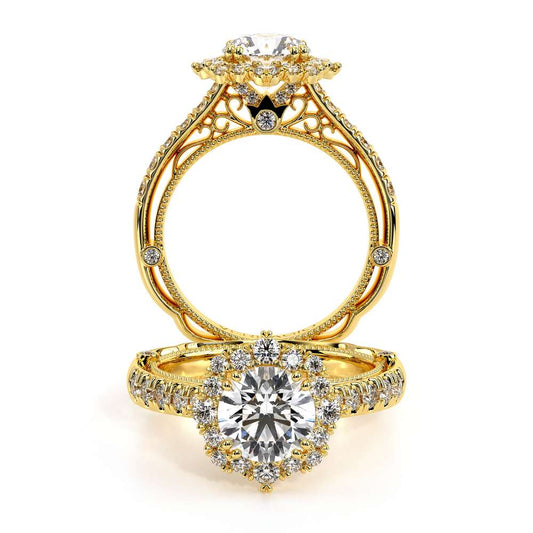 Verragio Halo Round Engagement Ring