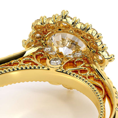 Verragio Halo Round Engagement Ring