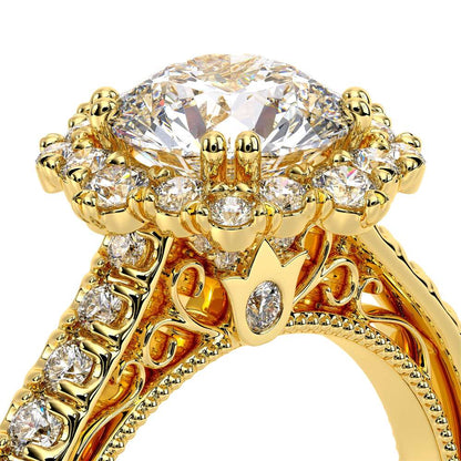 Verragio Halo Round Engagement Ring