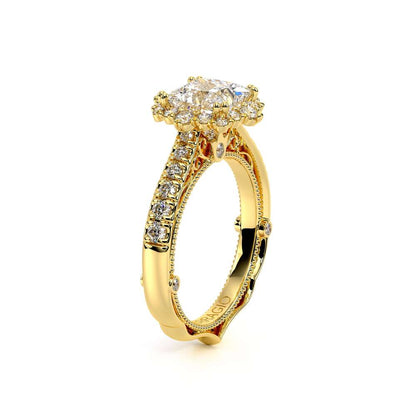 Verragio Halo Princess Engagement Ring