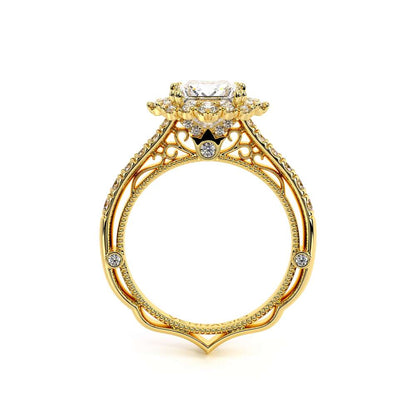 Verragio Halo Princess Engagement Ring