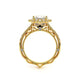 Verragio Halo Princess Engagement Ring
