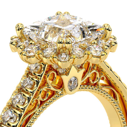 Verragio Halo Princess Engagement Ring